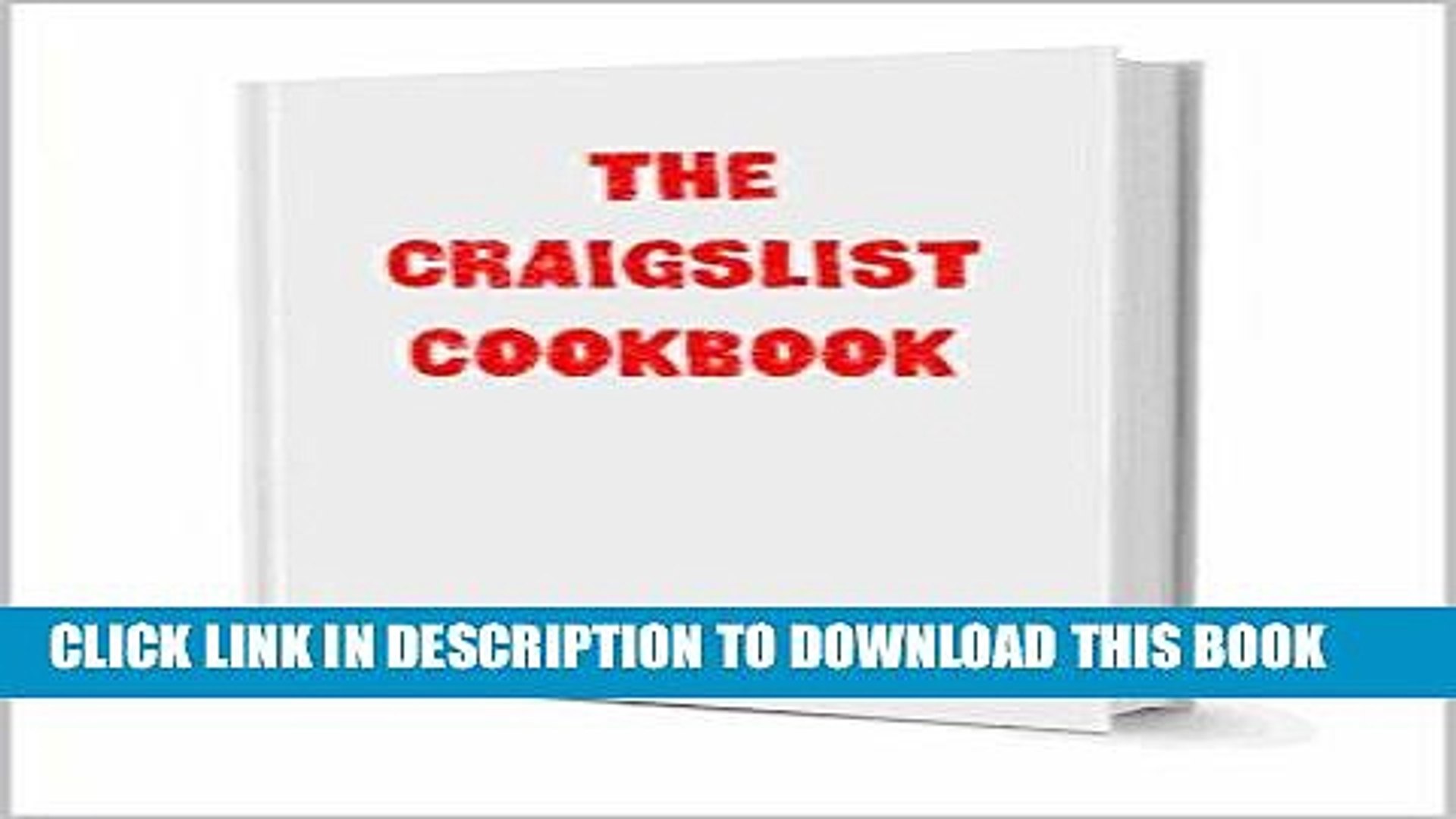 ⁣Ebook The Craigslist Cookbook Free Read