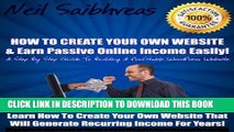 Best Seller How To Create Your Own Website   Earn Passive Online Income Easily - A Step By Step