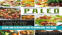 Ebook Paleo: A Simple Start To The 14-Day Paleo  Diet Plan For Beginners(paleo books, Paleo Diet,