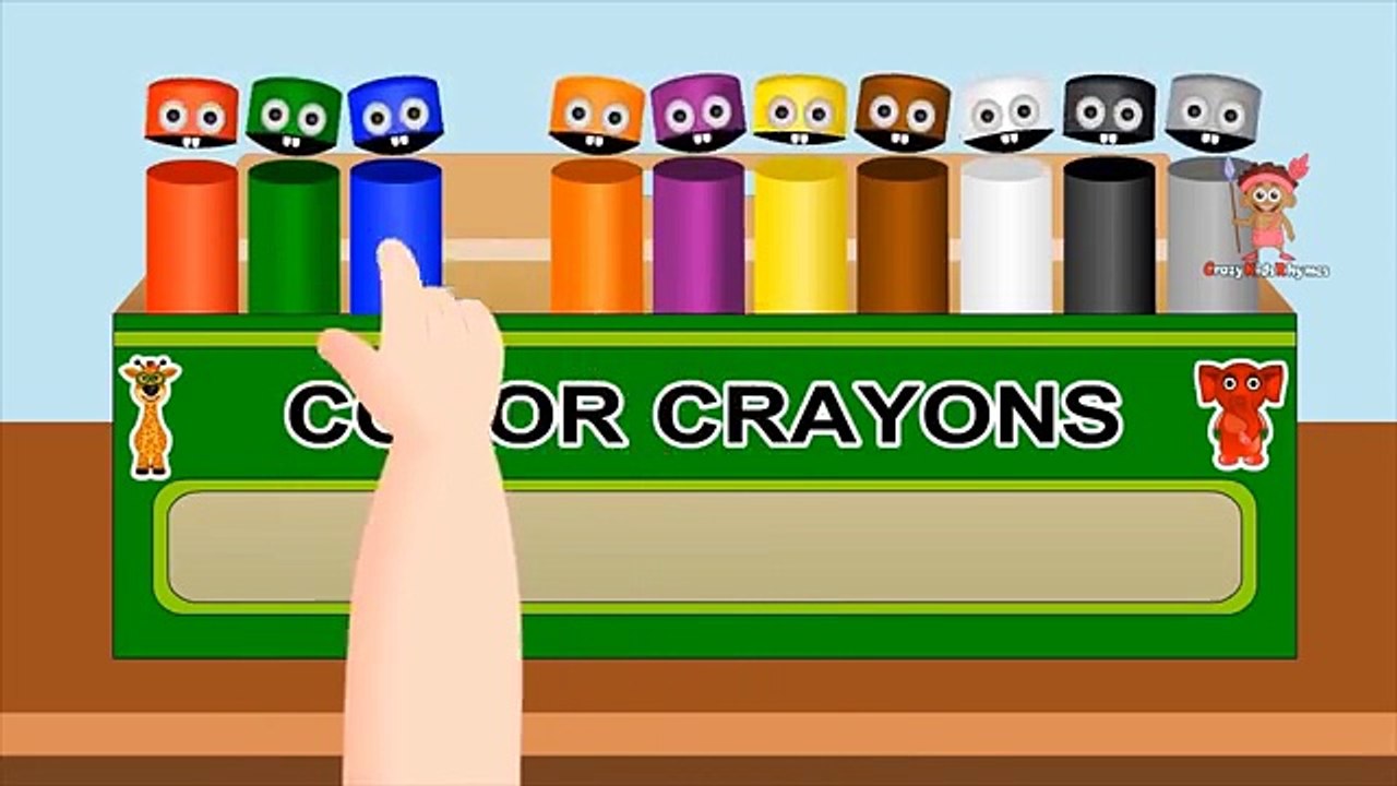 Learning Colors Collection, Colors for Children to Learn, Kids Learning Videos by Crazy Kids Rhymes