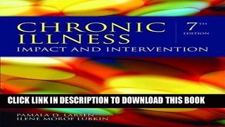 [FREE] EBOOK Chronic Illness: Impact And Intervention BEST COLLECTION