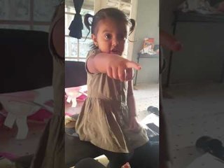 Tiny Tot Scolds Parents