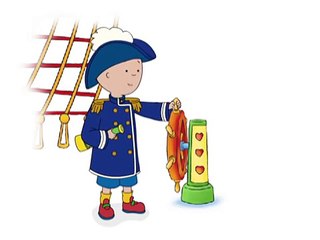 Caillou Song: Sailing Over the Ocean Blue | Cartoon for Kids