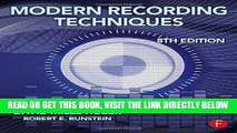 [READ] EBOOK Modern Recording Techniques (Audio Engineering Society Presents) ONLINE COLLECTION
