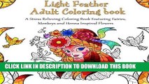 Best Seller Light Feather Adult Coloring Book: A Stress Relieving Coloring Book Featuring Fairies,
