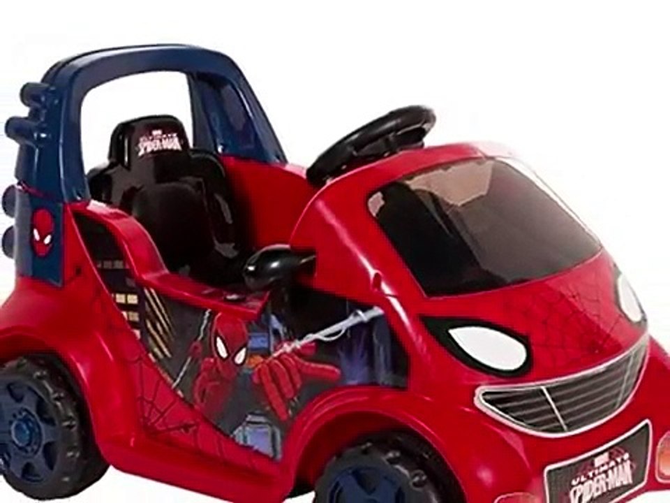 spiderman electric car walmart