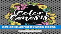 Best Seller Color The Bible: Color Genesis: Biblical Inspiration Adult Coloring Book - Religious