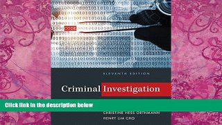 Big Deals  Criminal Investigation  Best Seller Books Best Seller