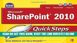 [READ] EBOOK Microsoft SharePoint 2010 QuickSteps BEST COLLECTION