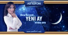 Akrep Burcunda Yeniay 30 Ekim 2016