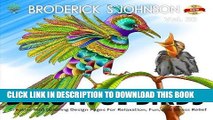 Ebook Beautiful Birds: Creative Bird Coloring Design Pages For Relaxation, Fun, and Stress Relief