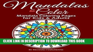 Best Seller Mandalas to Color - Mandala Coloring Pages for Kids   Adults (Mandala Coloring Books)