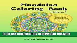 Best Seller Mandalas Coloring Book (Volume 1) Free Read