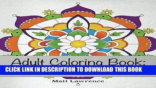 Ebook Adult Coloring Book: 31 Soothing Mandala Designs Free Read