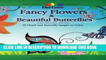 Ebook Fancy Flowers   Beautiful Butterflies: 30 Floral   Butterfly Images to Color (Nature)