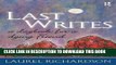 [FREE] EBOOK Last Writes: A Daybook for a Dying Friend (Writing Lives: Ethnographic Narratives)