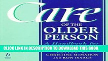 [FREE] EBOOK Care of the Older Person: A Handbook for Care Assistants BEST COLLECTION