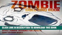 Best Seller Zombie Coloring Book: Bring the Walking Dead to Life with 40 Horror and Halloween