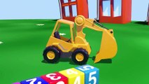 Çizgi film - İş Makineleri - Traktör Bölüm 4 (Sayılar öğreniyoruz)