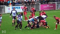 RUGBY RC STRASBOURG vs NIMES vidéo STRASTV. COM