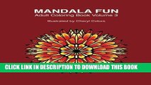 Best Seller Mandala Fun Adult Coloring Book Volume 3: Mandala adult coloring books for relaxing