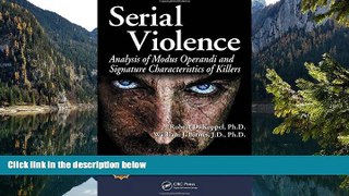 Deals in Books  Serial Violence: Analysis of Modus Operandi and Signature Characteristics of