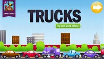 Çizgi Film - İş Makineleri Damperli kamyon ve kepçe
