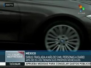 Nuevo modelo de transporte hace frente a la contaminación en #CDMx