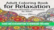 Best Seller Adult Coloring Book for Relaxation: Calming Mandalas and Patterns for Adults (Adult
