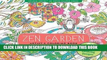 Best Seller Zen Garden Adult Coloring Book (31 stress-relieving designs) (Artists  Coloring Books)