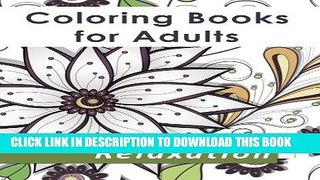 Best Seller Coloring Books for Adults Relaxation: An Adult Coloring Book with over 50 Coloring