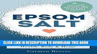 Ebook EPSOM SALT: 50 Miraculous Benefits, Uses   Natural Remedies for Your Health, Body   Home