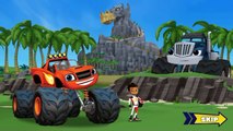 Blaze and the Monster Machines - Game Blaze Dragon Island Race Kids Games TV