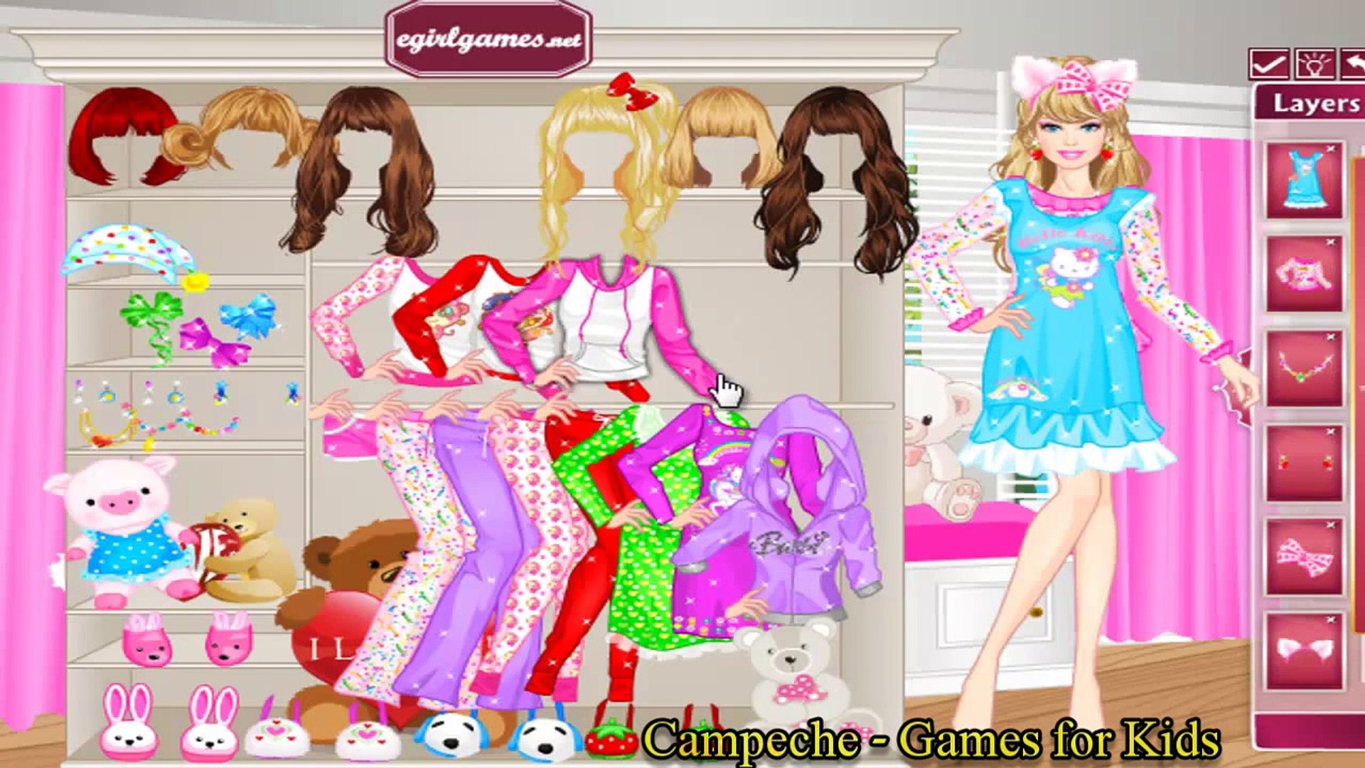 barbie pajama party