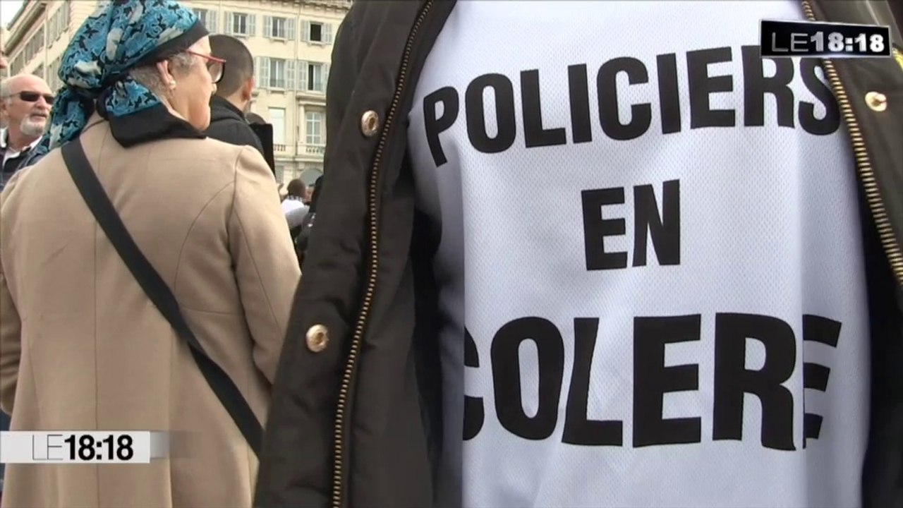 Le 18:18 : la grogne des policiers se poursuit, les fonctionnaires marseillais de plus en plus divisés