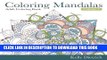 Best Seller Coloring Mandalas Adult Coloring Book (Tranquility Through Creativity) (Volume 1) Free