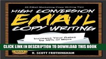 Ebook High Conversion E-Mail Copywriting: 50 E-Mail Marketing Copywriting Tips to Increase Your