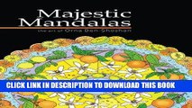 Ebook Majestic Mandalas  Adult Coloring Book Free Read