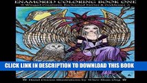 Ebook Enamored Coloring Book One: Winged Creatures, Enchanted Fairies and Goddesses (Enamored