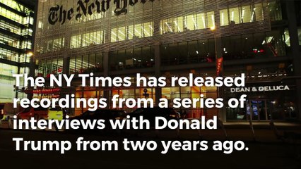 Donald Trump can't imagine defeat, tapes show