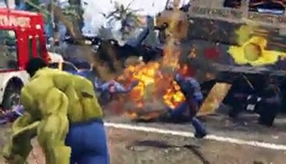 THE HULK VS SENTINEL ARMY - EPIC BATTLE - Video Dailymotion