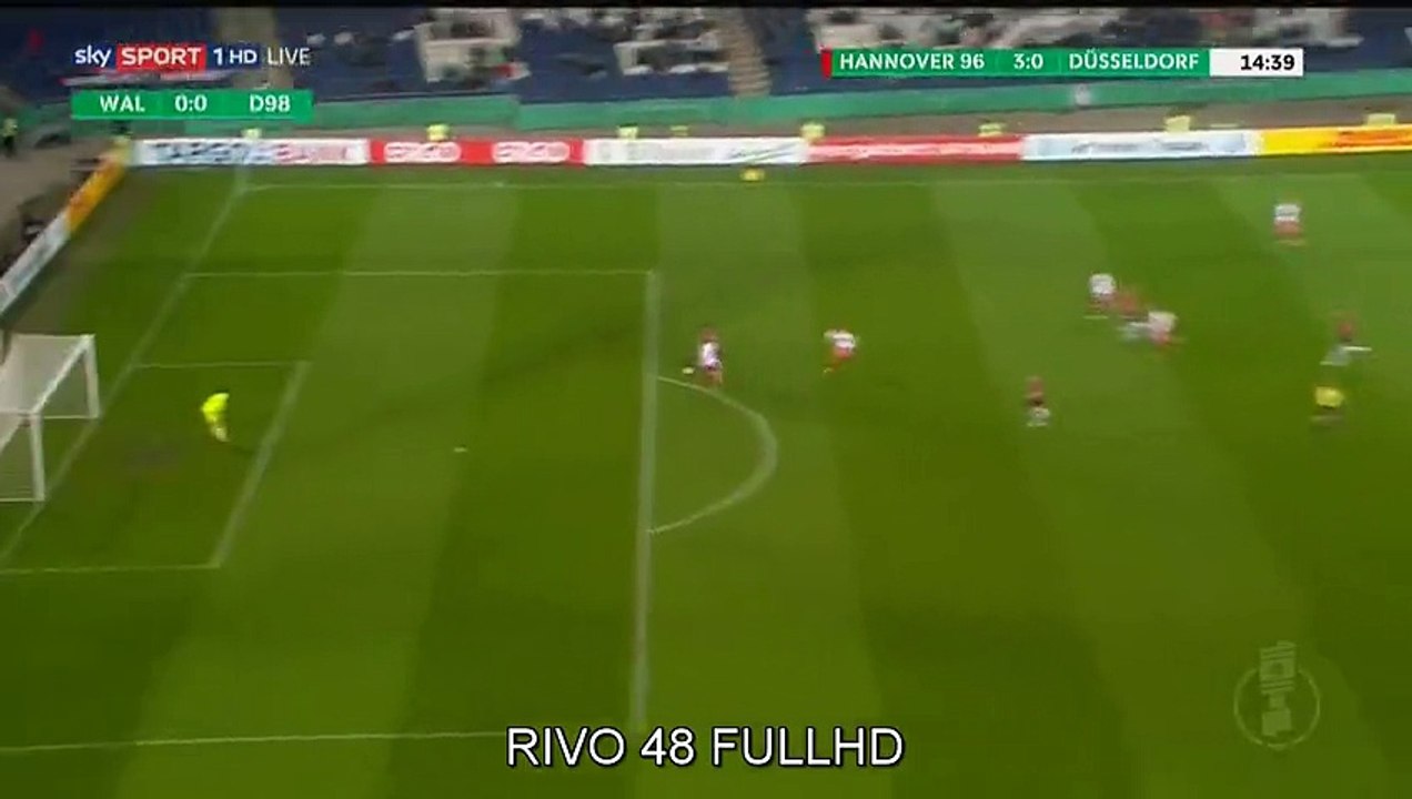 Martin Harnik  Goal HD - Hannover 3-0 Dusseldorf 26.10.2016