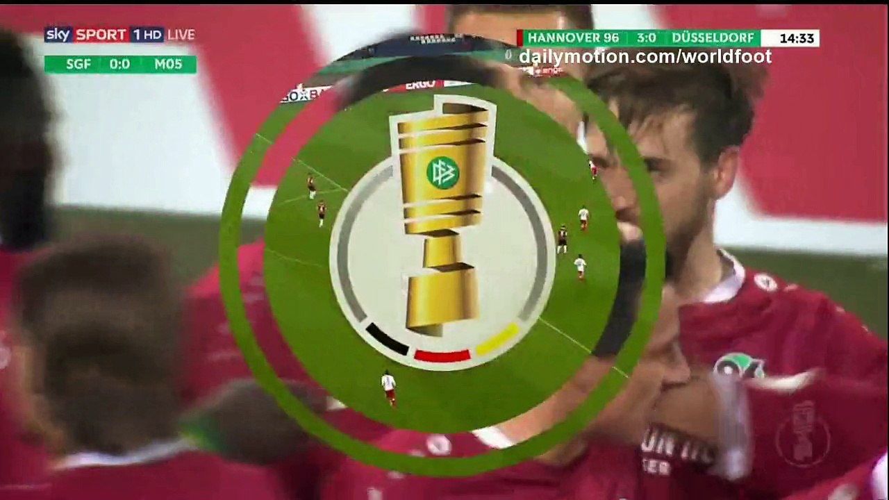 Martin Harnik Goal HD - Hannover 3 - 0 Dusseldorf - 26.10.2016