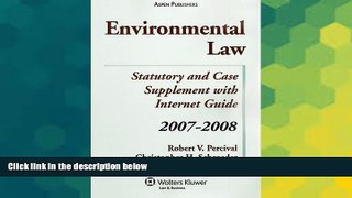 READ FULL  Environmental Law: Statutory and Case Supplement With Internet Guide  READ Ebook Full