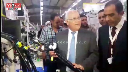 بالفيديو..الاستثمار: 300 مليون جنيه استثمارات جديدة لإنتاج ضفائر السيارات ببورسعيد
