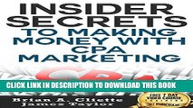 Best Seller Insider Secrets To Making Money With CPA Marketing Free Read
