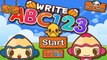 Kids Learn writing big & small Alphabets and Numbers with writing ABC 123 for Baby & Toddlers