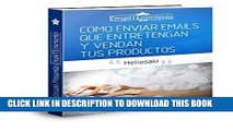 Ebook EmailTenimiento: Como Enviar Emails Que Entretengan y Vendan Tus Productos (Spanish Edition)