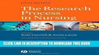 [FREE] EBOOK The Research Process in Nursing ONLINE COLLECTION