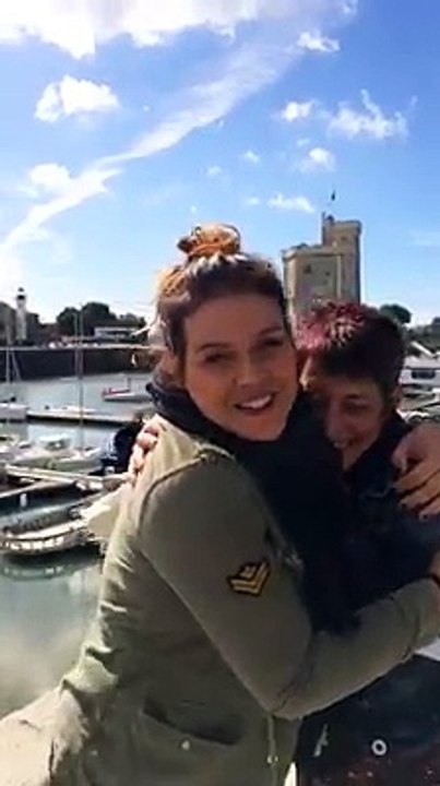 Ana Ka a la Rochelle avec Céline